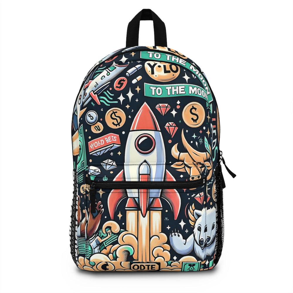 "To The Moon" Rocket Backpack